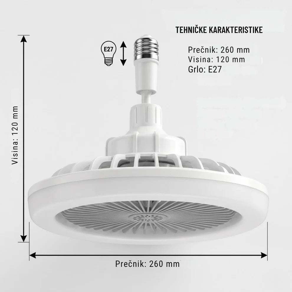 Luster ventilator