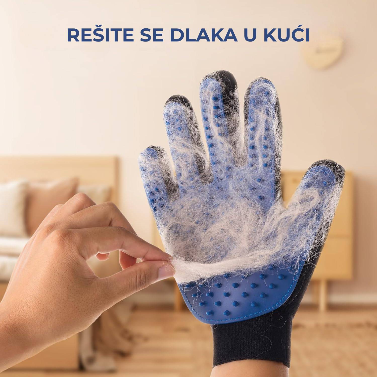 Multifunkcionalna rukavica za pse i mačke 1+1 GRATIS