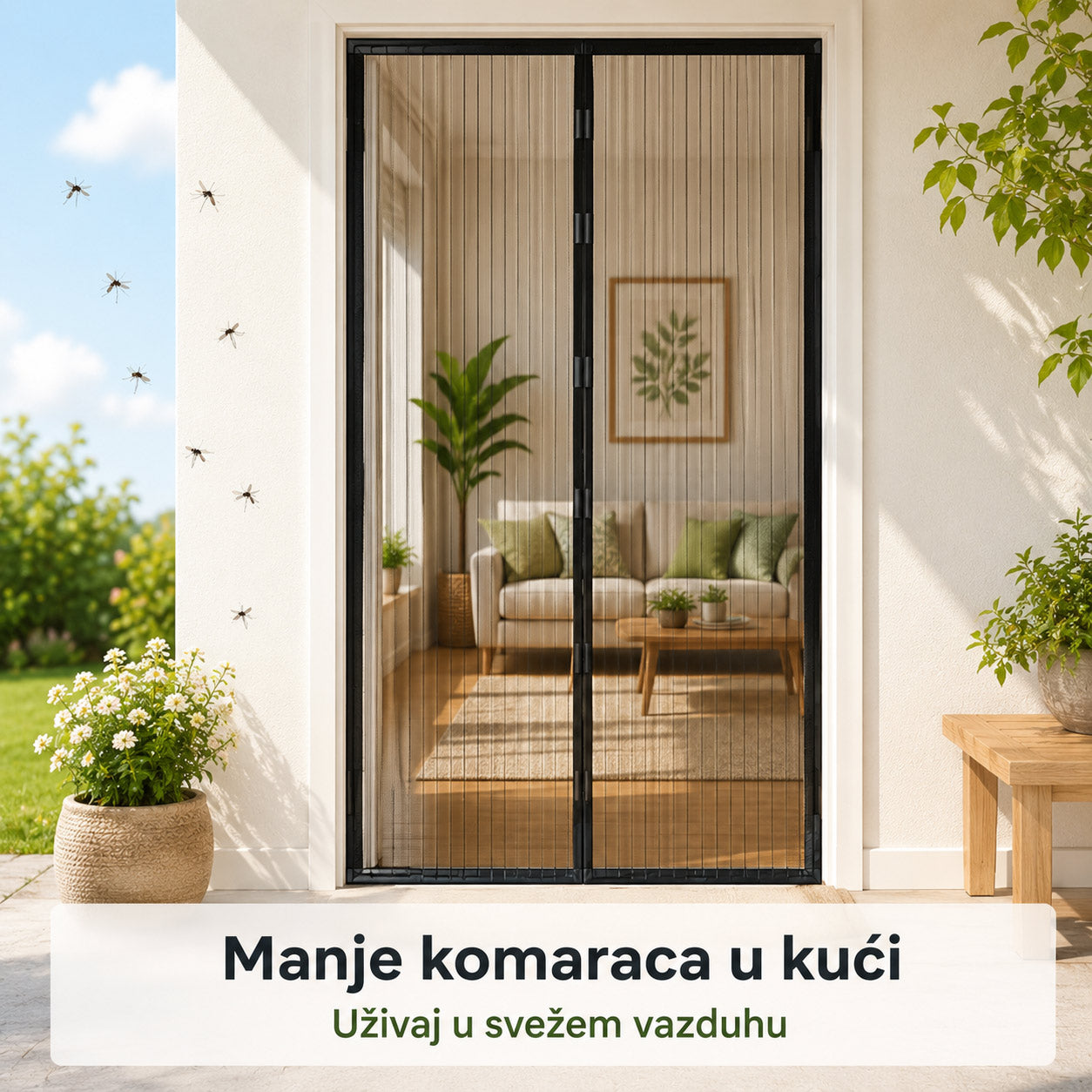 MAGIČNA MAGNETNA MREŽA ZA KOMARCE